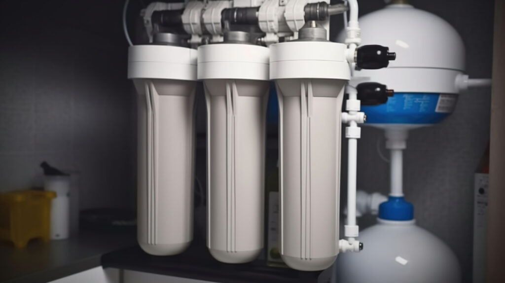 Whole house rainwater filter system